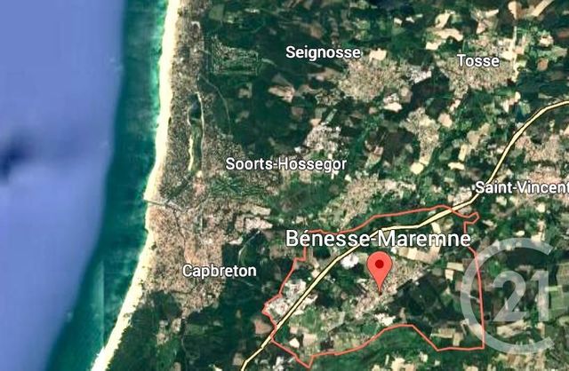 Terrain &agrave; vendre - 533 m2 - Benesse Maremne - 40 - AQUITAINE
