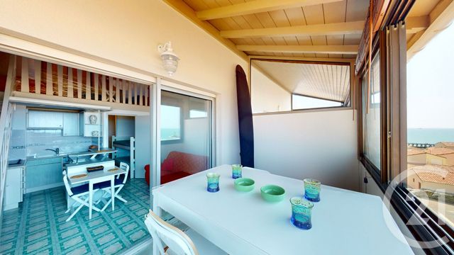 Appartement F2 mezzanine &agrave; vendre - 2 pi&egrave;ces - 36,59 m2 - Capbreton - 40 - AQUITAINE