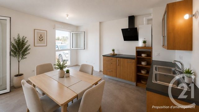 Appartement F3 &agrave; vendre - 3 pi&egrave;ces - 52,74 m2 - St Vincent De Tyrosse - 40 - AQUITAINE