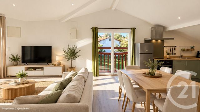 Appartement F3 &agrave; vendre - 3 pi&egrave;ces - 42 m2 - Ascain - 64 - AQUITAINE