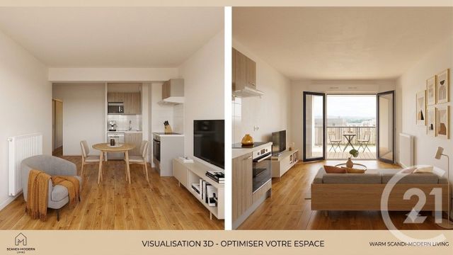 Appartement T3 &agrave; vendre - 3 pi&egrave;ces - 63,02 m2 - Bayonne - 64 - AQUITAINE