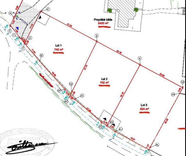 Afficher la photo en grand Terrain à vendre - 741 m2 - Ondres - 40 - AQUITAINE